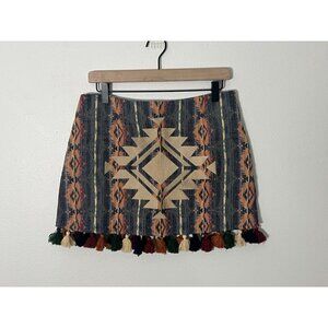 Judith March Multicolor Mini Skirt